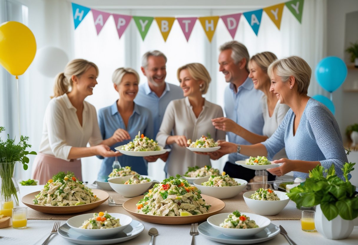 Saadan skaber du den perfekte foedselsdagsfest med laekre opskrifter paa hoensesalat